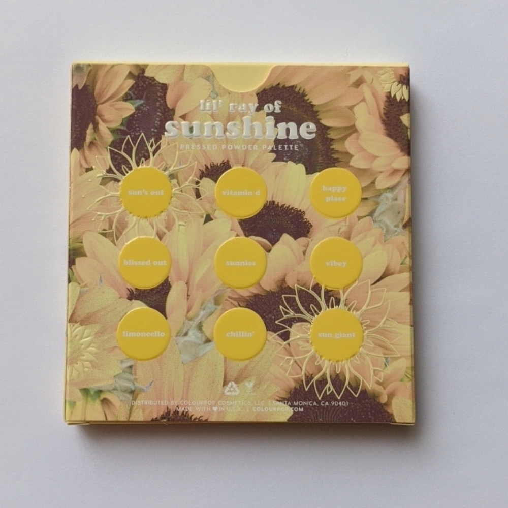 NWT ColourPop set Lil Ray of Sunshine + Sub zero - Picture 4 of 9